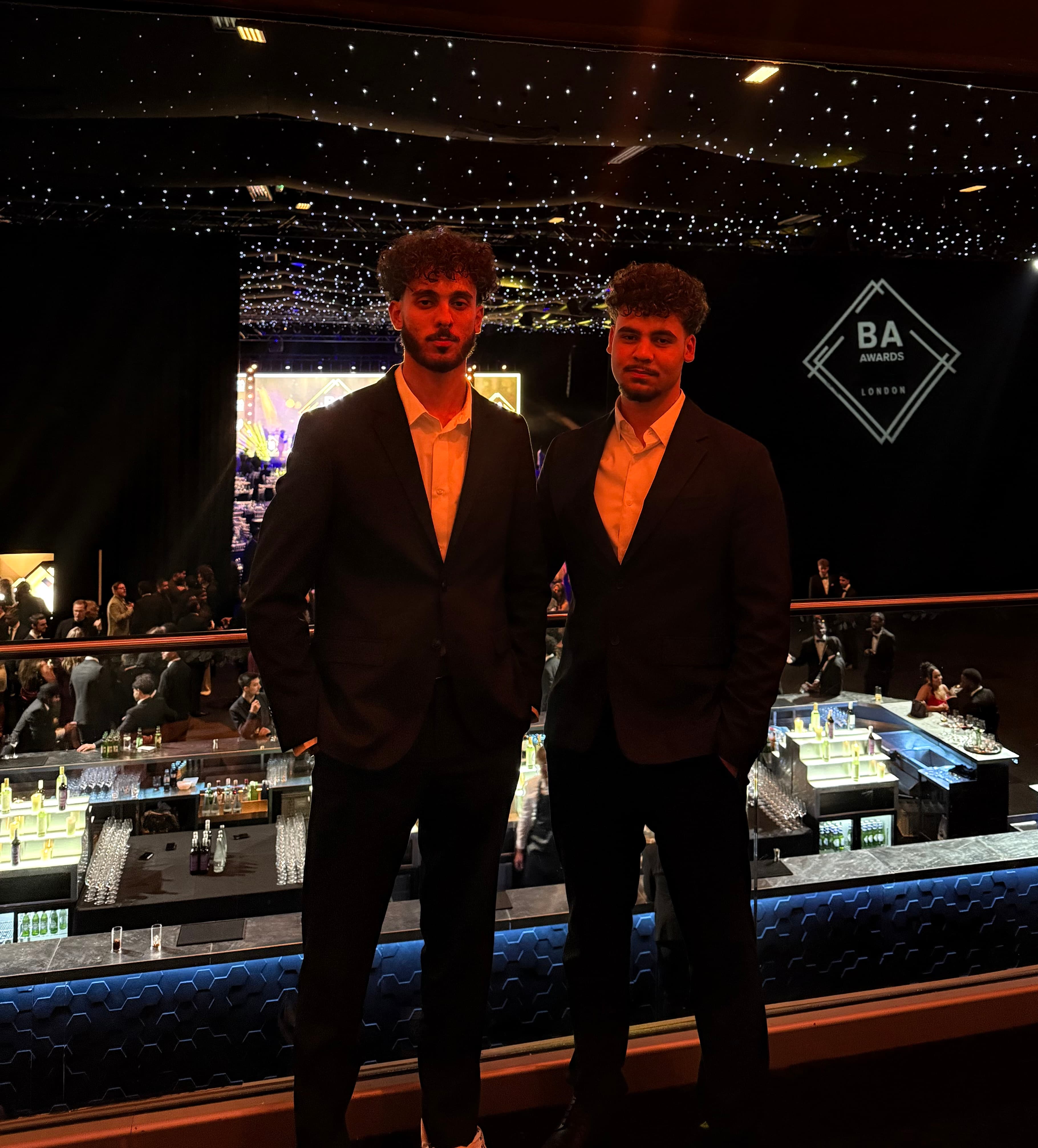 Mohaz and Fares at BA Awards